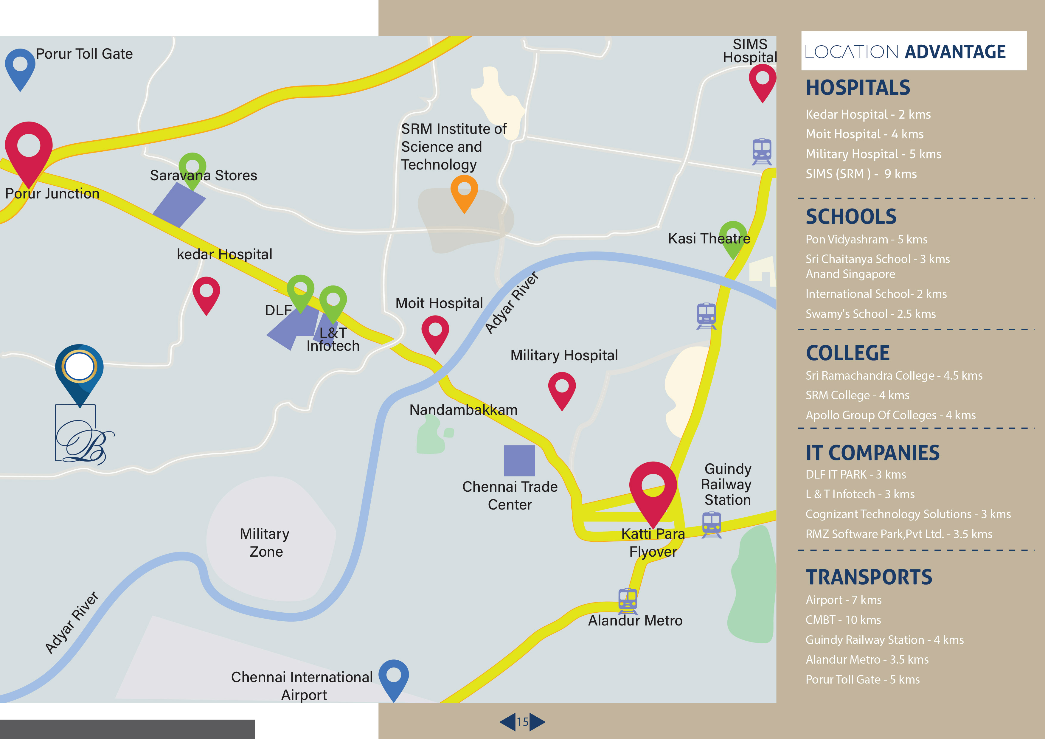 stellar-blue-tide-manapakkam-location-map