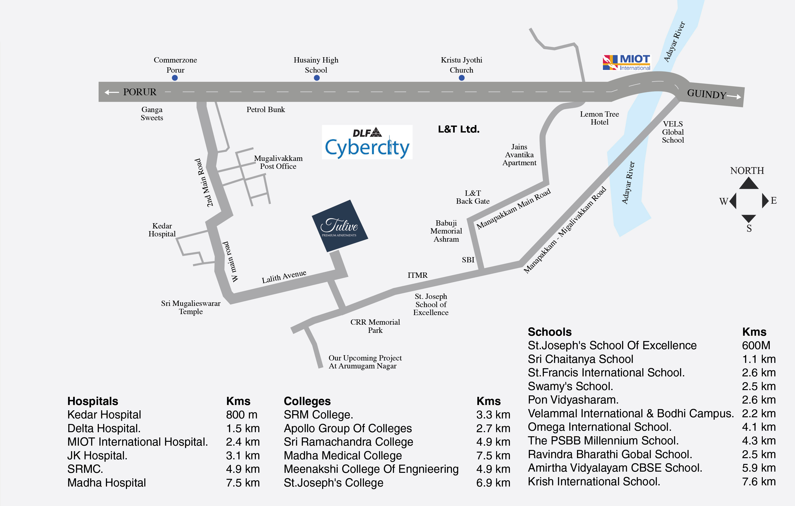 Tulive-Sree-Sai-Foundation-Location-Map